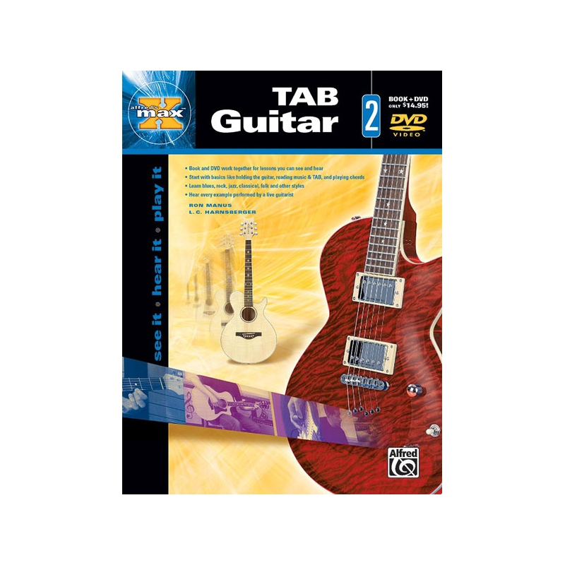 Manus & Harnsberger - Alfred's MAX TAB Guitar 2
