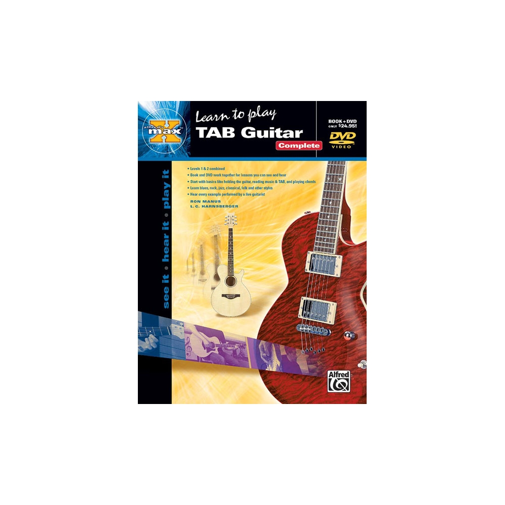 Manus & Harnsberger - Alfred's MAX TAB Guitar Complete