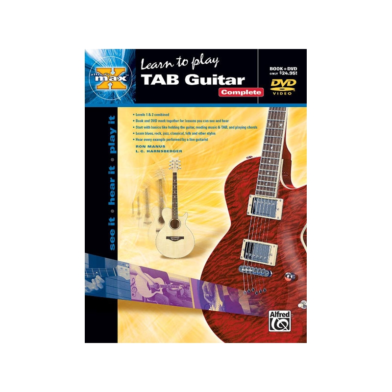 Manus & Harnsberger - Alfred's MAX TAB Guitar Complete