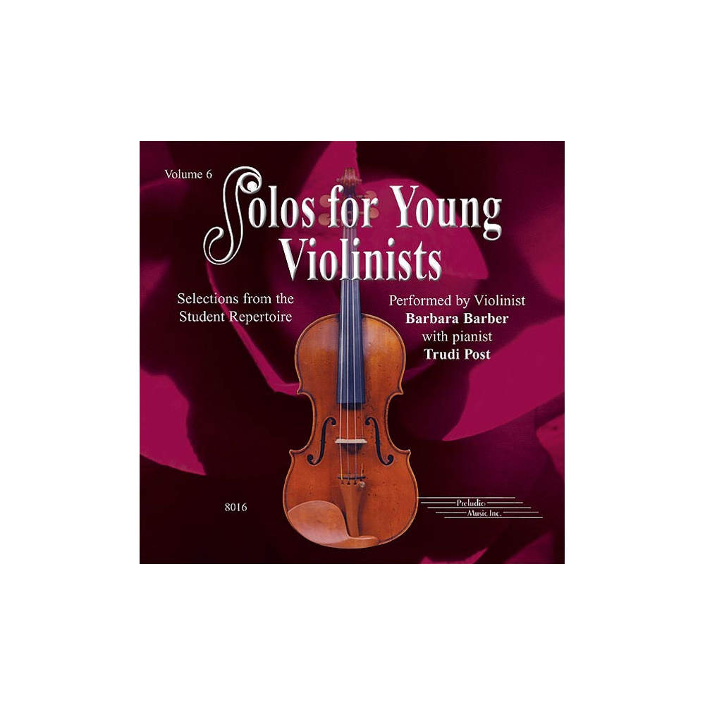 Solos for Young Violinists CD, Volume 6