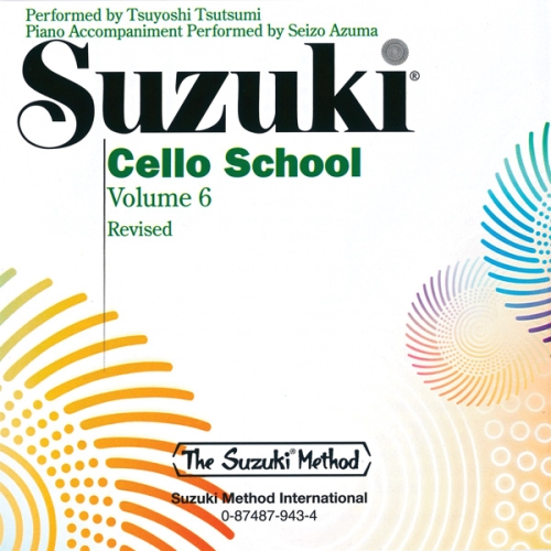 Suzuki Cello School 6 CD