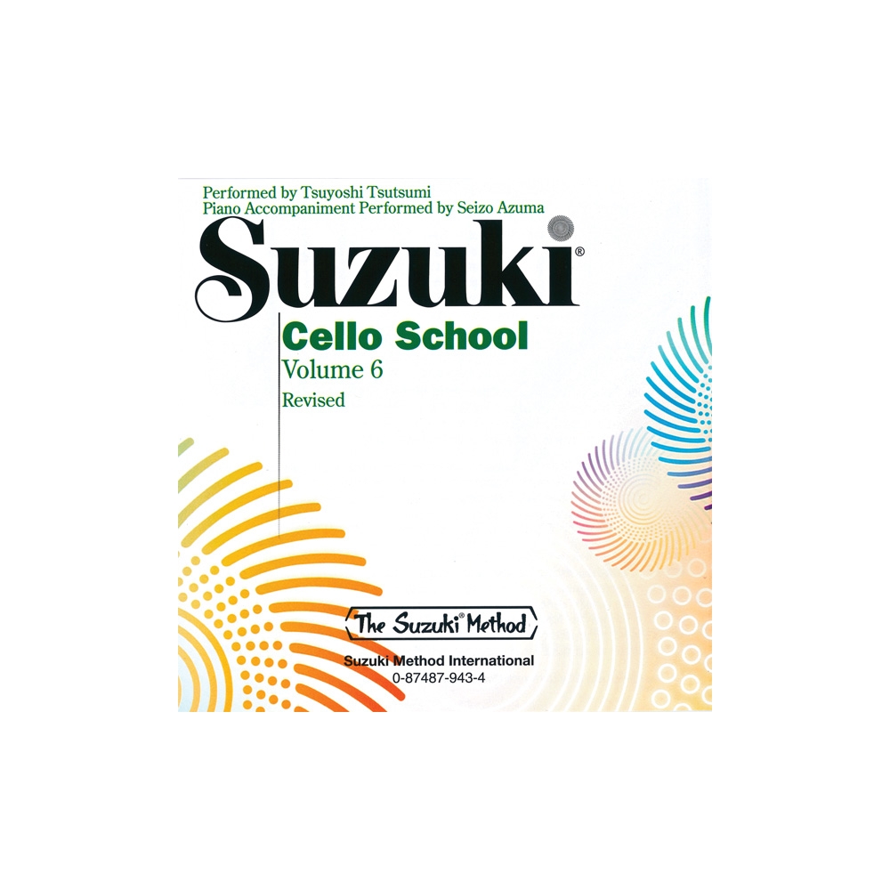 Suzuki Cello School 6 CD