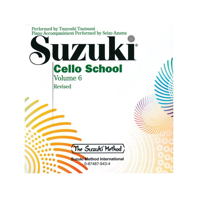 Suzuki Cello School 6 CD