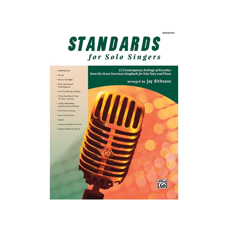 Standards for Solo Singers