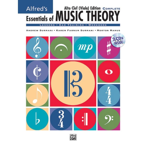 Alfred's Essentials of Music Theory: Complete Alto Clef (Viola) Edition