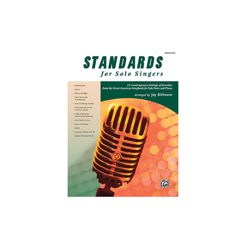 Standards for Solo Singers