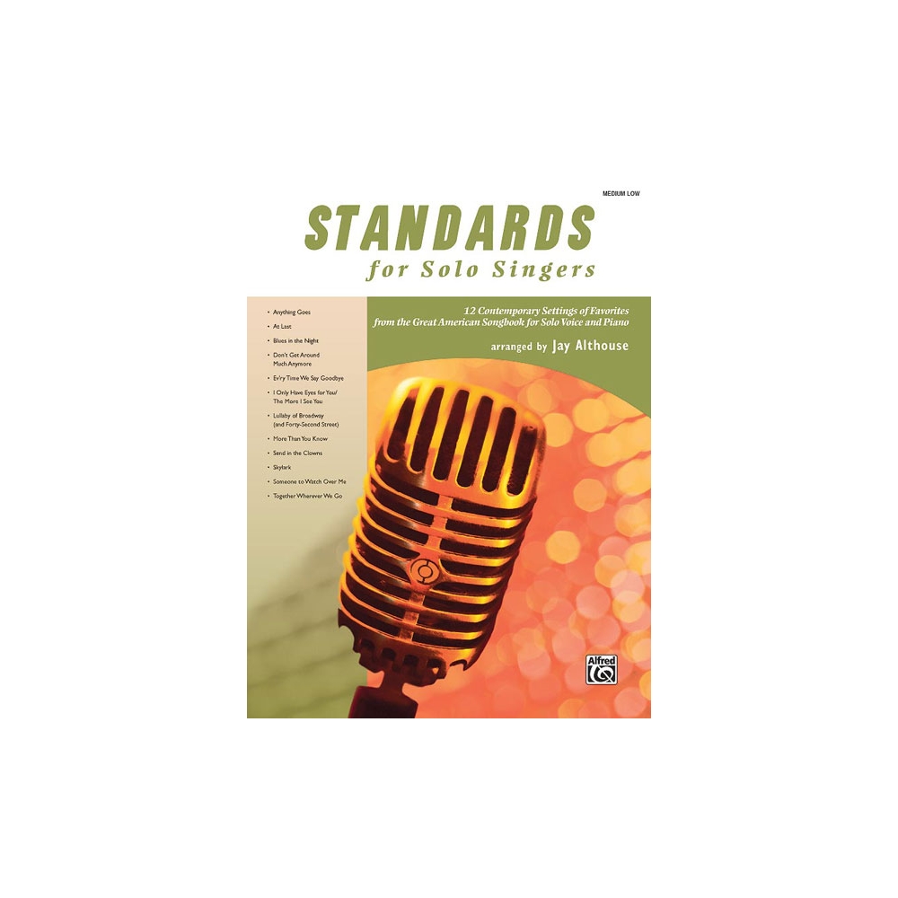 Standards for Solo Singers