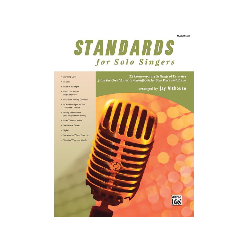 Standards for Solo Singers