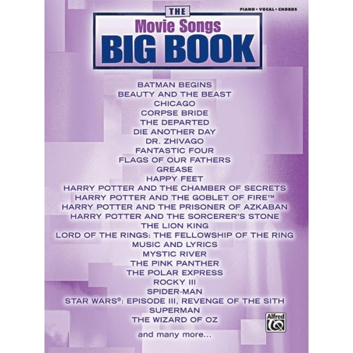 The Movie Songs Big Book