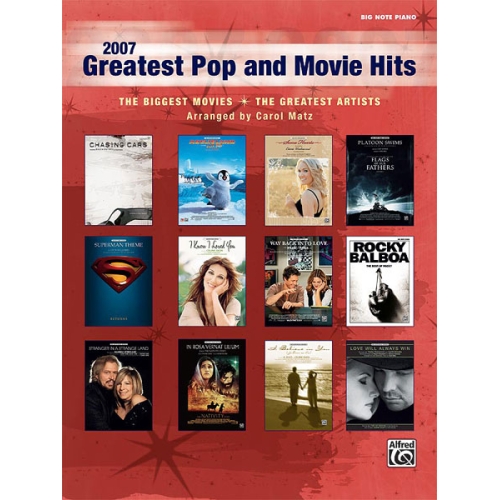 2007 Greatest Pop and Movie Hits