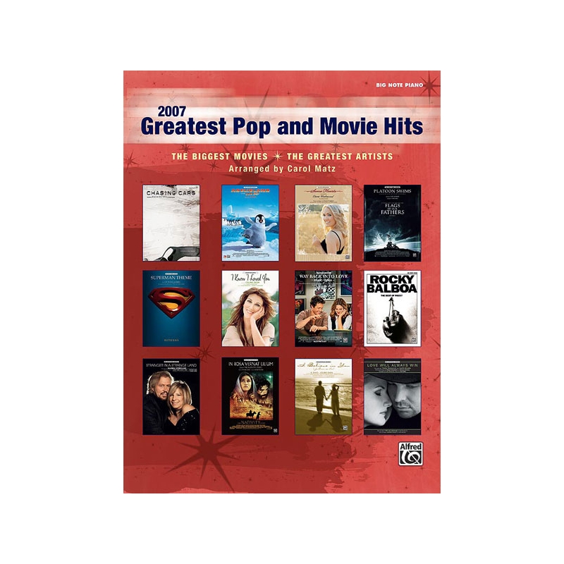 2007 Greatest Pop and Movie Hits