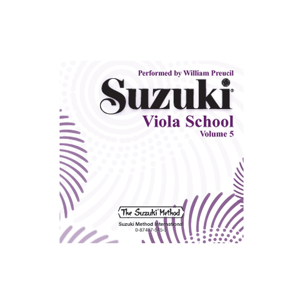 Suzuki Viola School CD, Volume 5 (Revised)