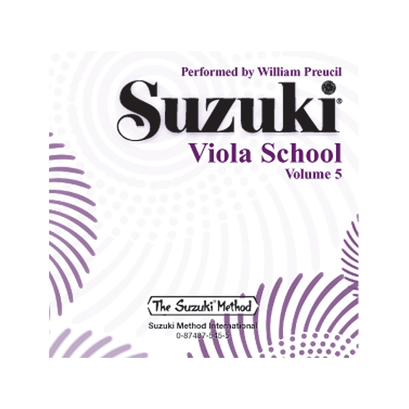 Suzuki Viola School CD, Volume 5 (Revised)