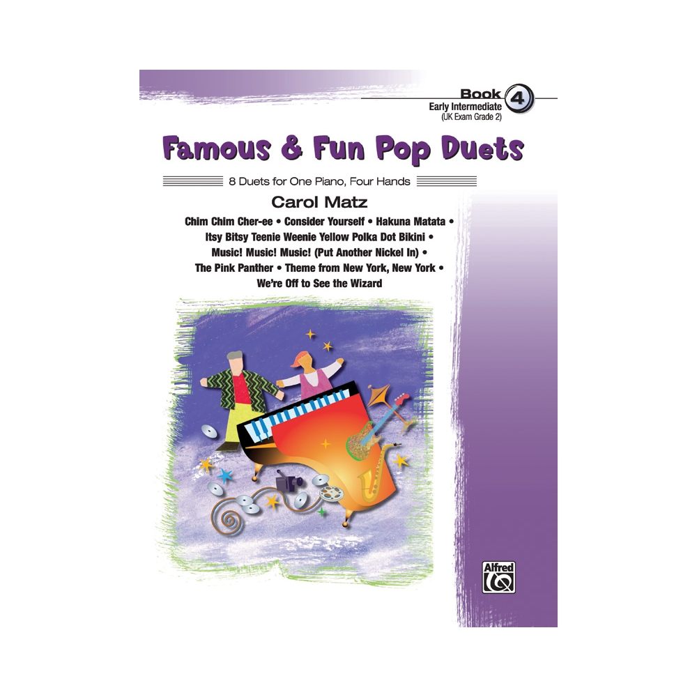 Famous & Fun Pop Duets, Book 4