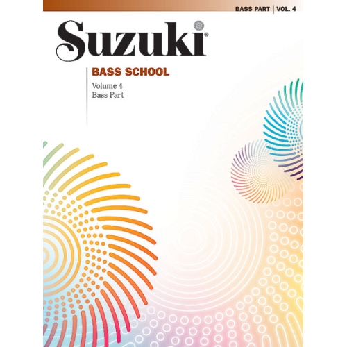 Suzuki Bass School Bass Part, Volume 4