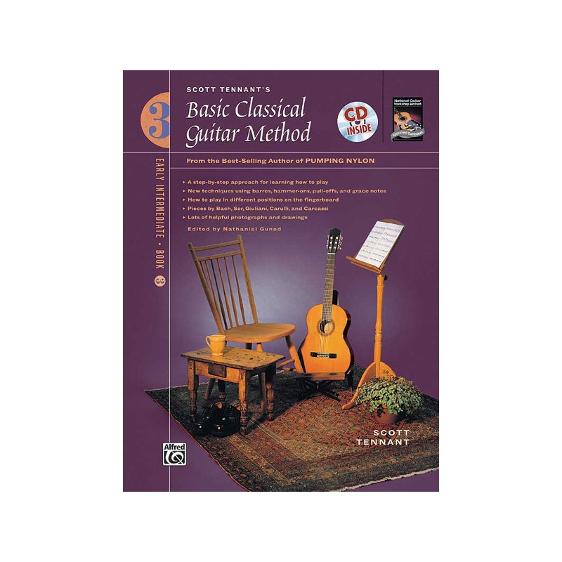 Tennant, Scott - Basic Classical Guitar Method, Book 3