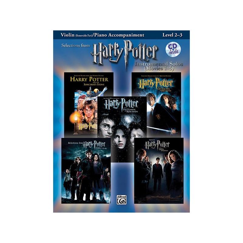 Harry Potter Instrumental Solos Movies 1-5