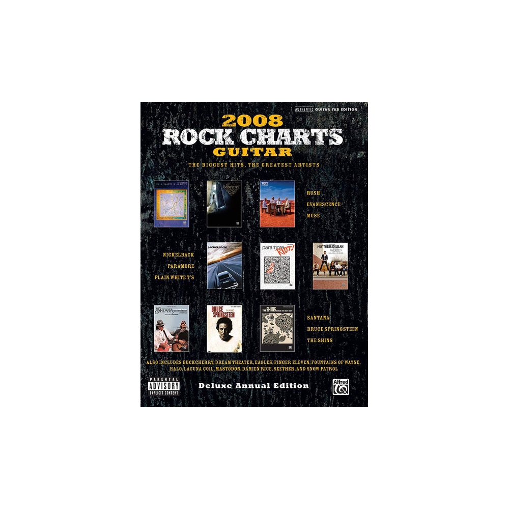 Rock Charts Guitar 2008: Deluxe Annual Edition