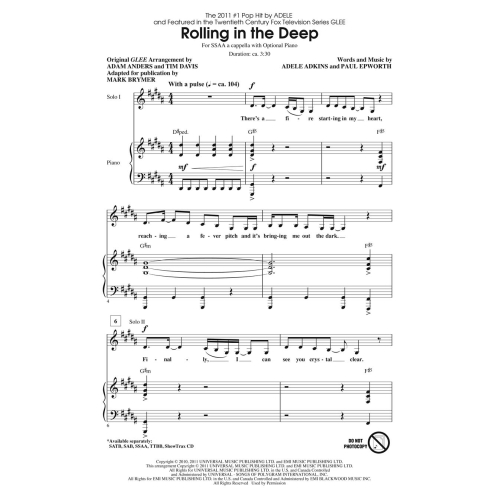 Adkins, Adele - Rolling in...