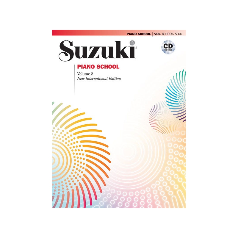 Suzuki Piano School 2 + CD New International Ed.