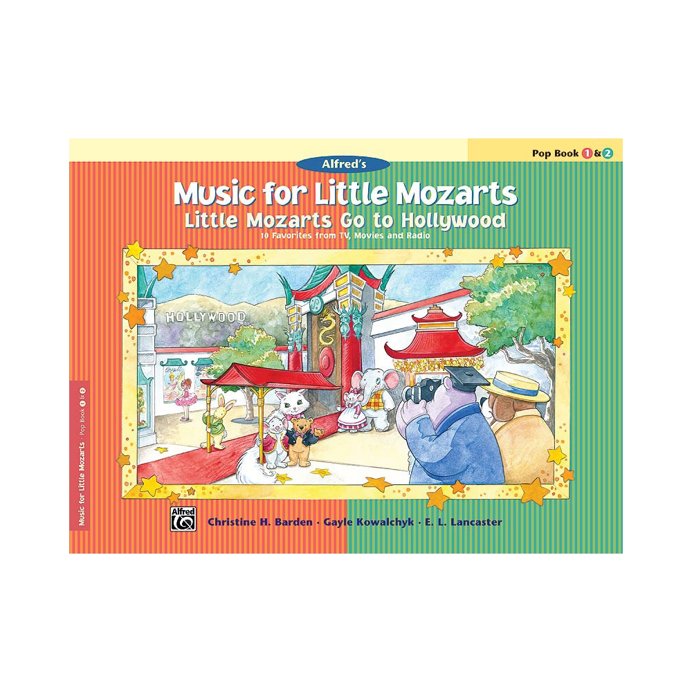 Little Mozarts Go to Hollywood, Pop Bk 1 & 2
