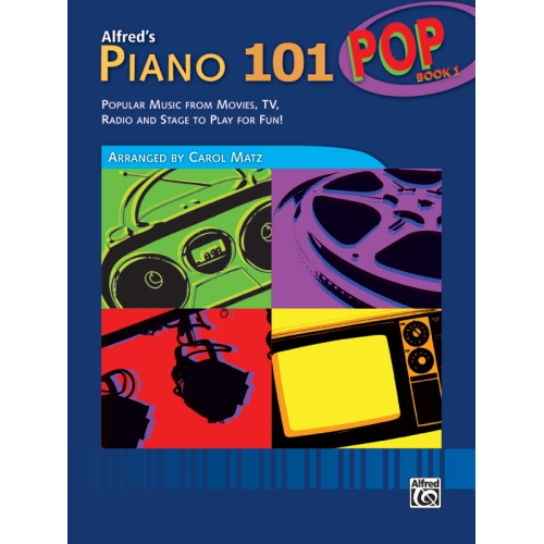 Alfred's Piano 101 Pop Book 1