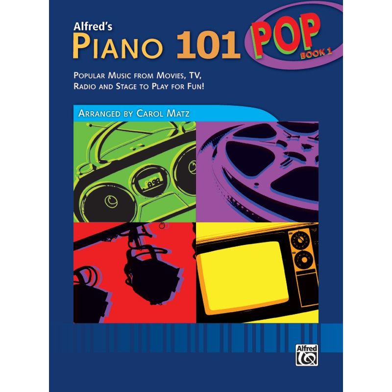 Alfred's Piano 101 Pop Book 1
