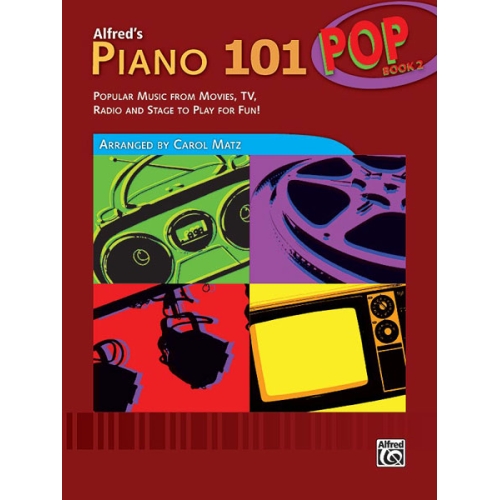 Alfred's Piano 101 Pop Book 2