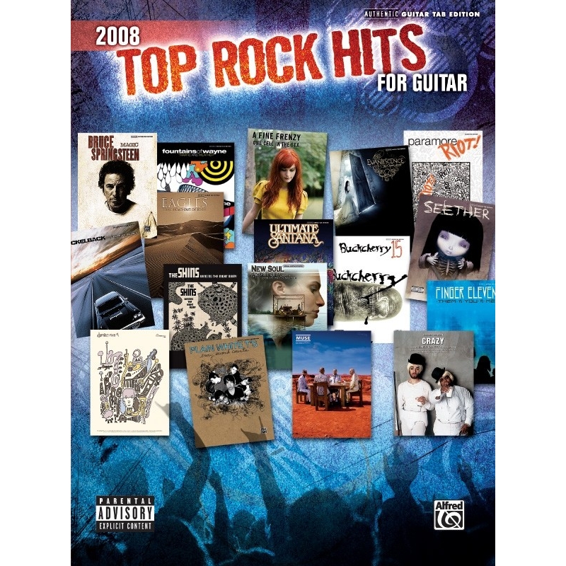 2008 Top Rock Hits for Guitar