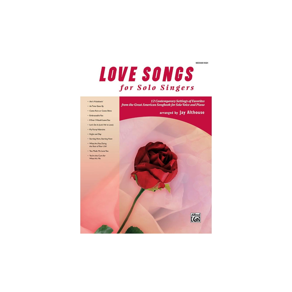 Love Songs for Solo Singers