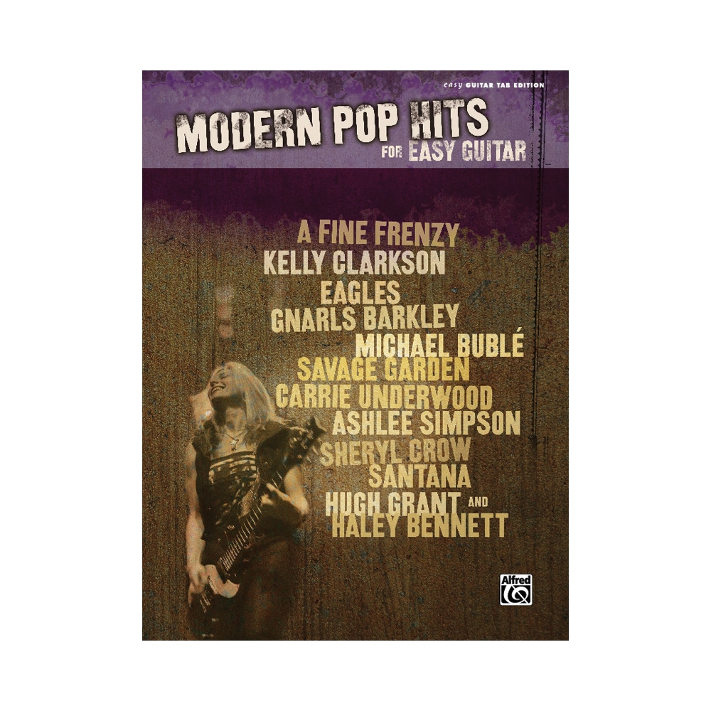 Modern Pop Hits for Easy Guitar