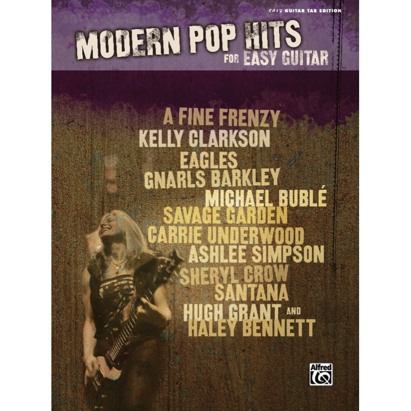 Modern Pop Hits for Easy Guitar