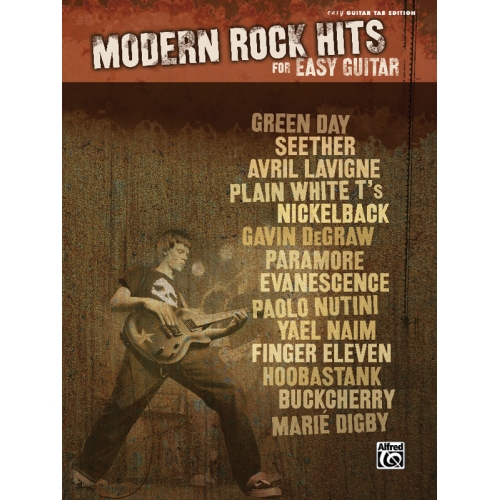 Modern Rock Hits for Easy Guitar