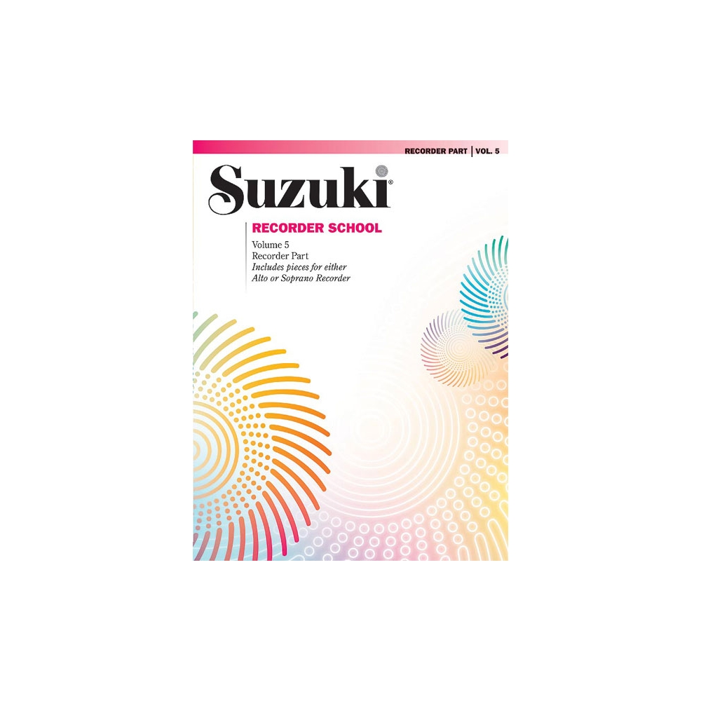 Suzuki Recorder School Recorder Part, Vol. 5