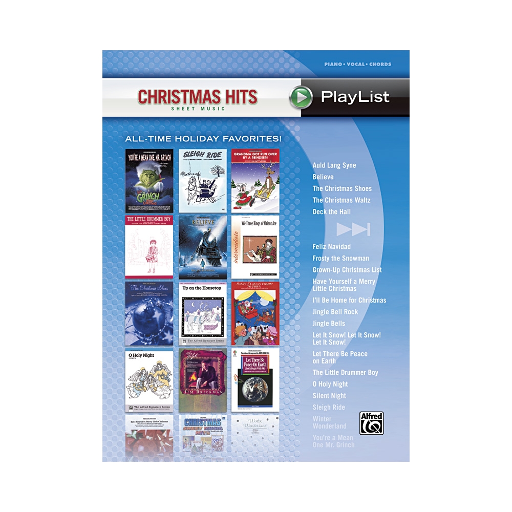 Christmas Hits Sheet Music Playlist