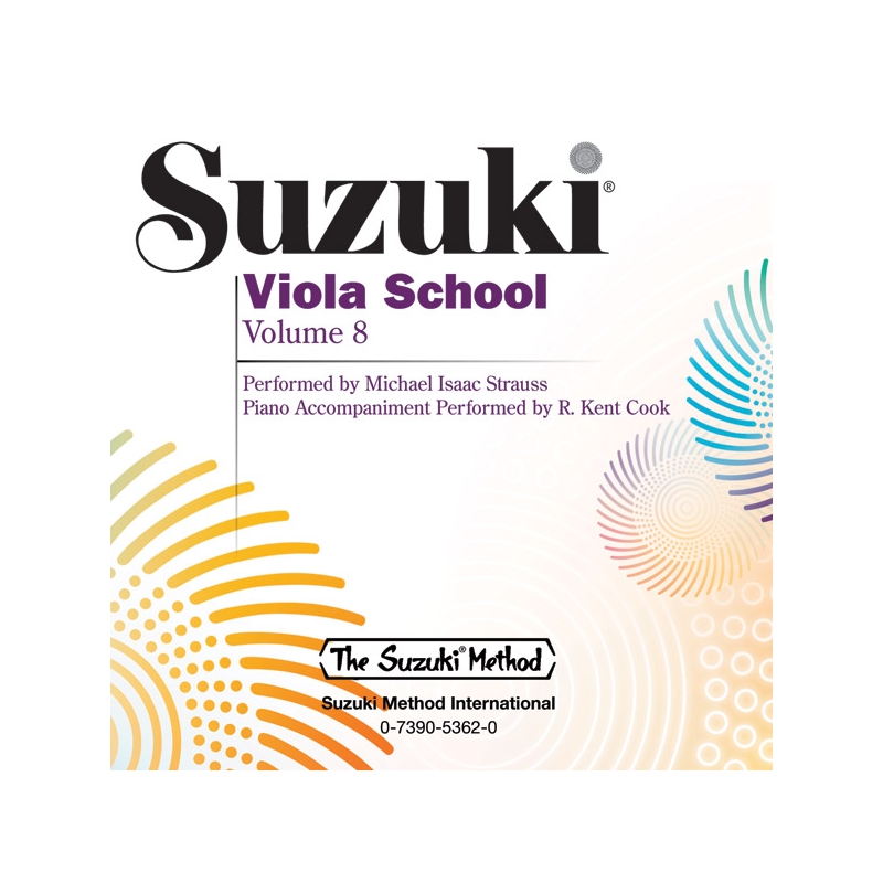 Suzuki Viola School, Volume 8