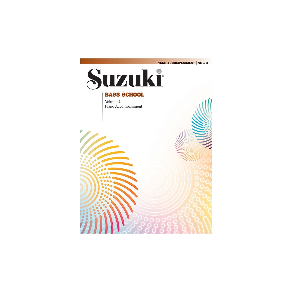 Suzuki Bass School Piano Acc., Volume 4