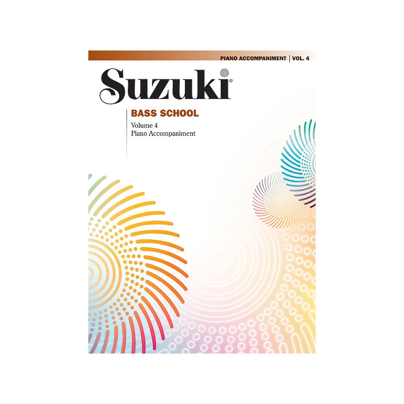 Suzuki Bass School Piano Acc., Volume 4