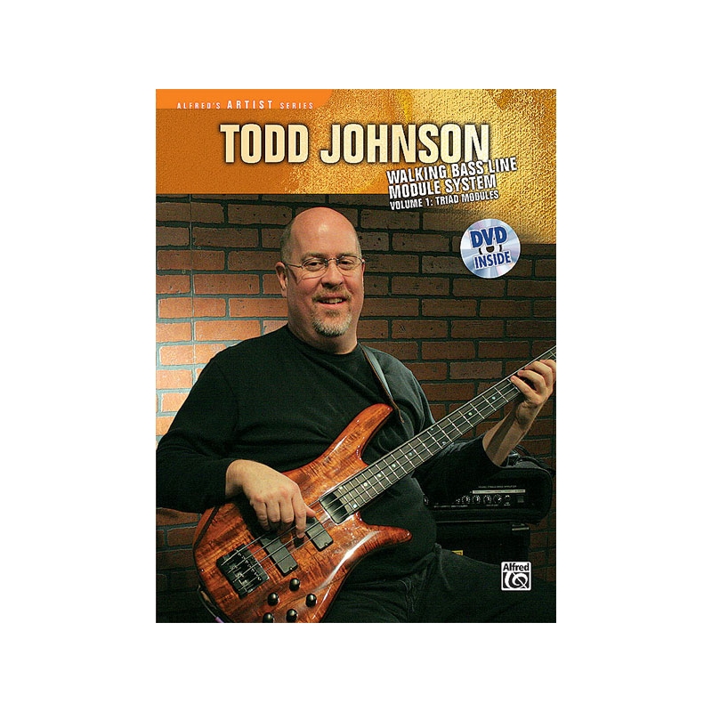 Todd Johnson Walking Bass Line Module System, Volume 1: Triad Modules