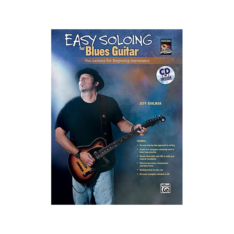 Bihlman, Jeff - Easy Soloing for Blues Guitar