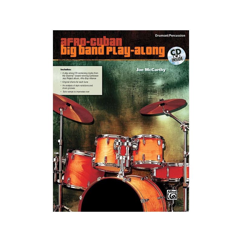 Afro-Cuban Big Band Play-Along for Drumset/Percussion