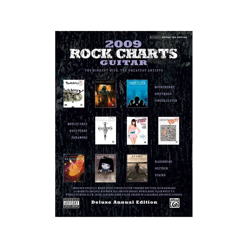 Rock Charts Guitar 2009: Deluxe Annual Edition