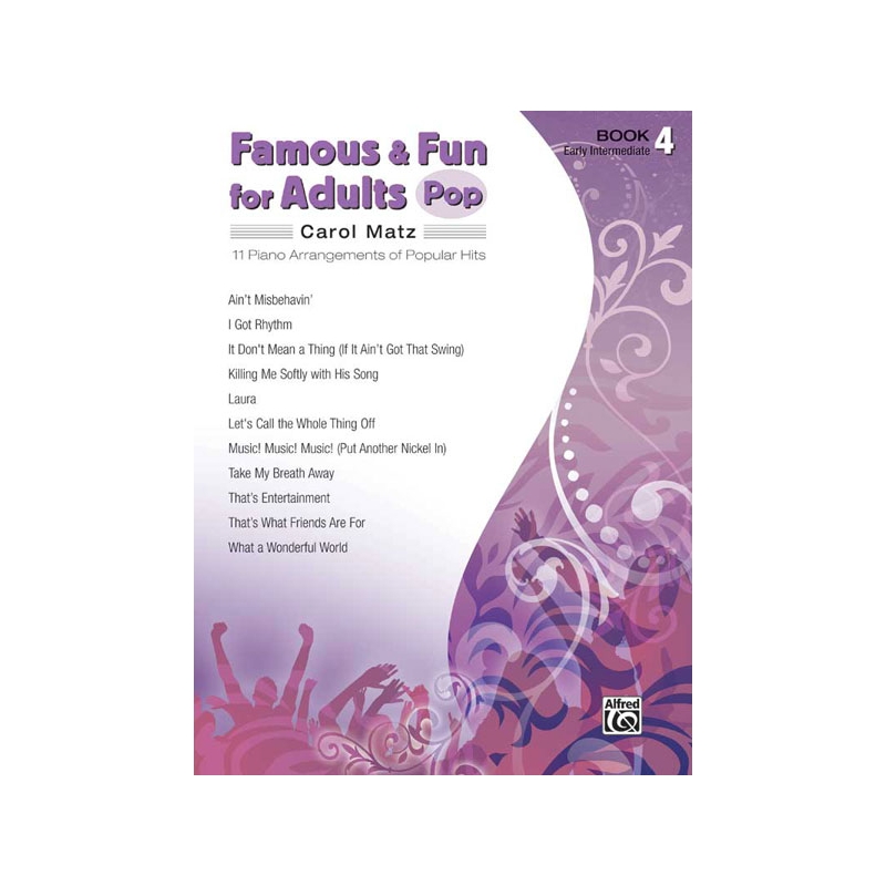 Famous & Fun for Adults: Pop, Book 4