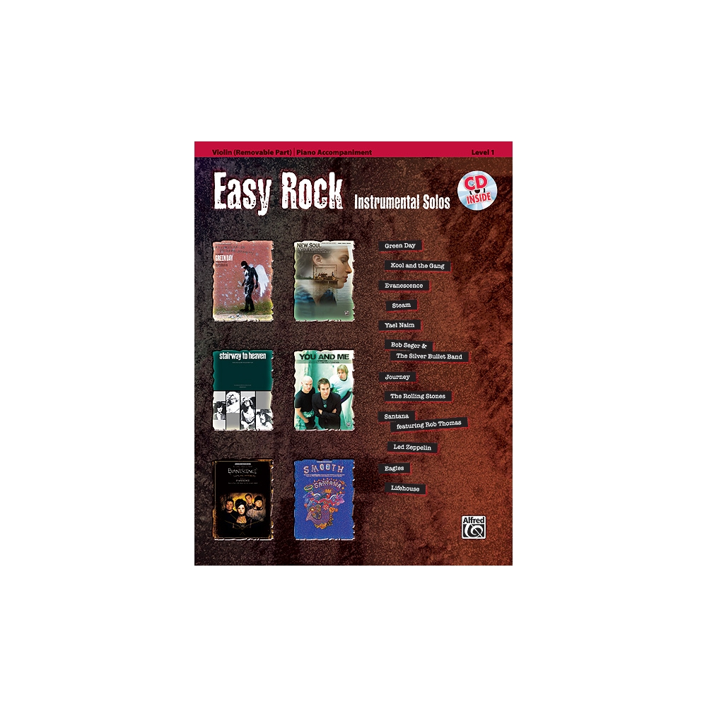 Easy Rock Instrumental Solos, Level 1 for Strings