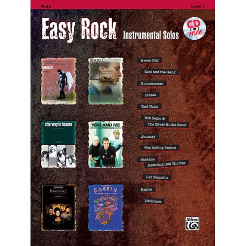 Easy Rock Instrumental Solos, Level 1