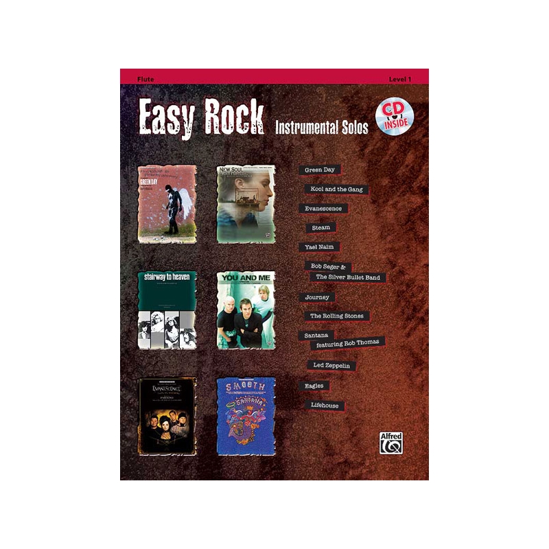 Easy Rock Instrumental Solos, Level 1