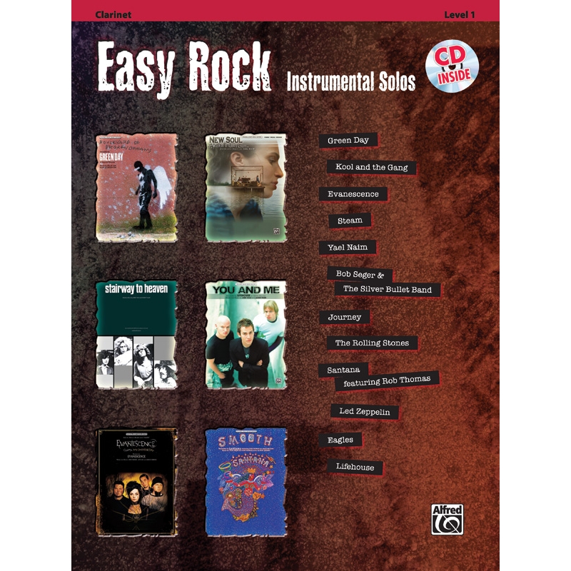 Easy Rock Instrumental Solos, Level 1