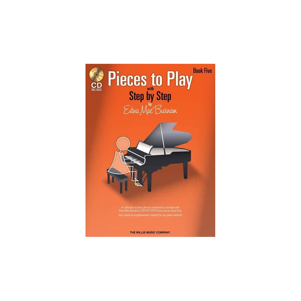 Burnam, Edna-Mae - Pieces to Play - Book 5 with CD