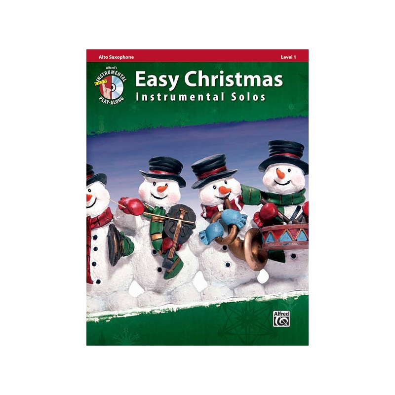 Easy Christmas Instrumental Solos, Lev. 1-Alto Sax