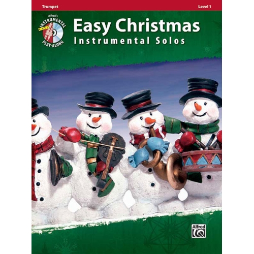 Easy Christmas Instrumental Solos, Level 1-Trumpet